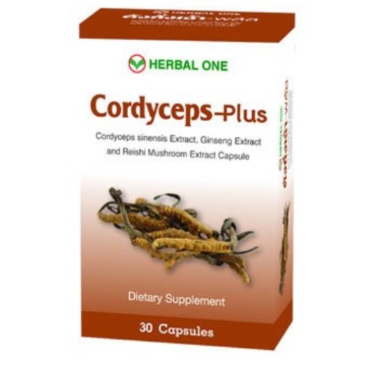 Herbal One Cordyceps-Plus อ้วยอันโอสถ ตังถั่งเฉ้า พลัส 30 แคปซูล