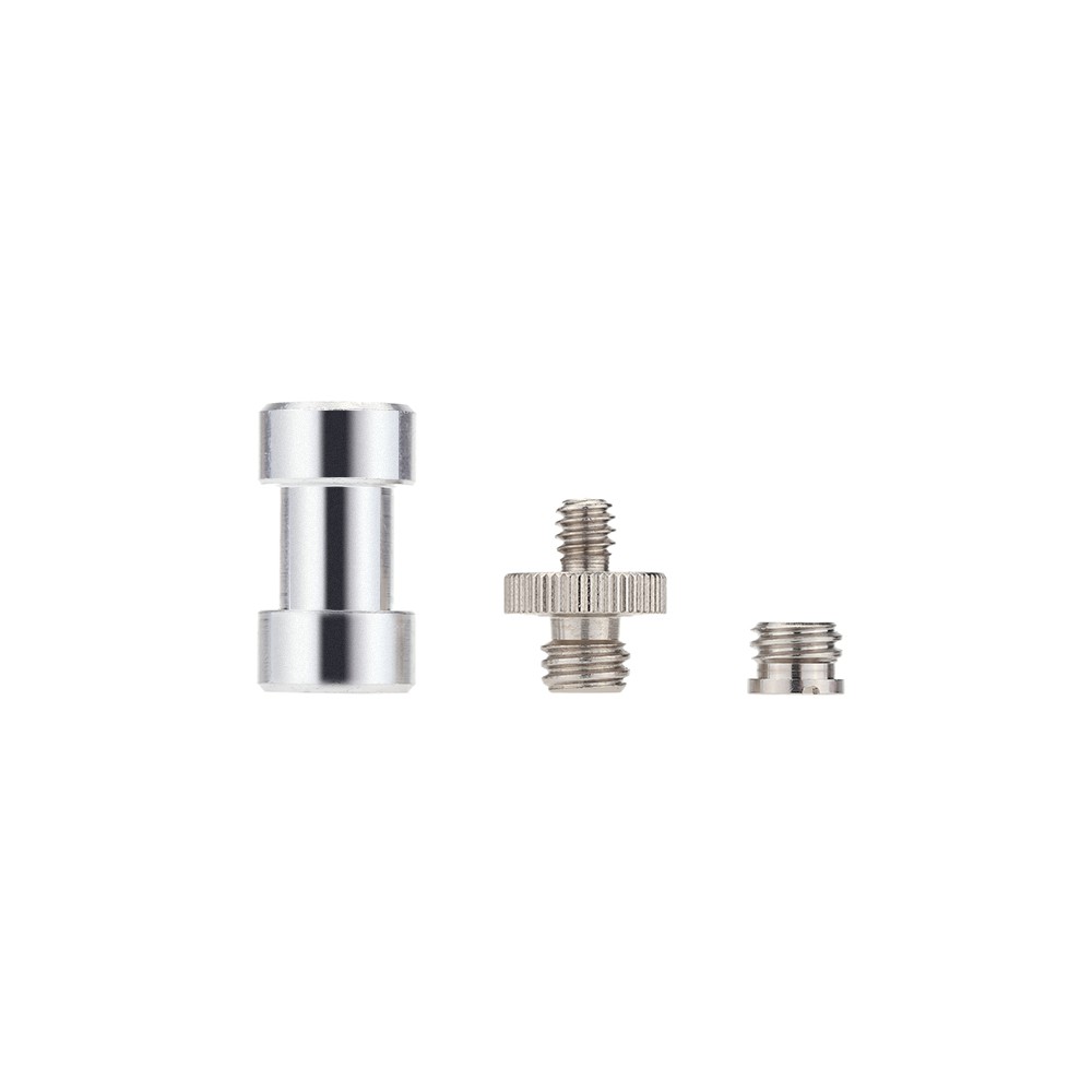 Andoer 1/4 '3/8' สกรูขาตั้งกล้องไปยังที่วางกล้องอะลูมิเนียมขาตั้งกล้อง