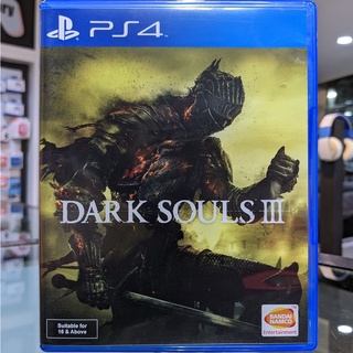 (ภาษาอังกฤษ) มือ2 PS4 Dark Souls III เกมPS4 แผ่นPS4 มือสอง (Dark Soul 3 เล่นกับ PS5 ได้)