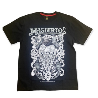 Tshirtคอลูกเรือcrew neckเสื้อยืด พิมพ์ลาย Masberto Kingdom Unyil ของแท้-4XL