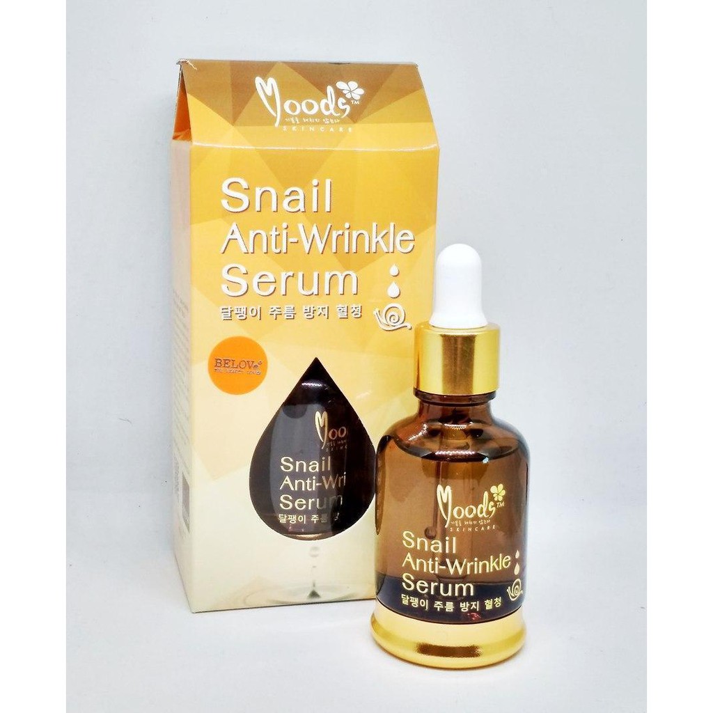 snail anti wrinkle serum