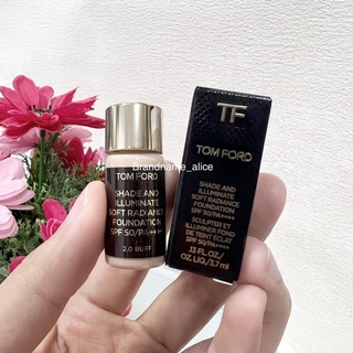 แท้💯 Tom Ford Shade and Illuminate Soft Radiance Foundation SPF 50/PA++++ 3.7ml