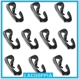 10x Climbing Camping Tent Hook Kayak Cord Hook for Awning, Shelter, Tent,