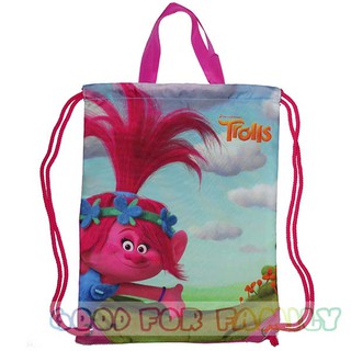 กระเป๋าเชือกรูด Trolls โทรลล์ส กระเป๋าสะพาย