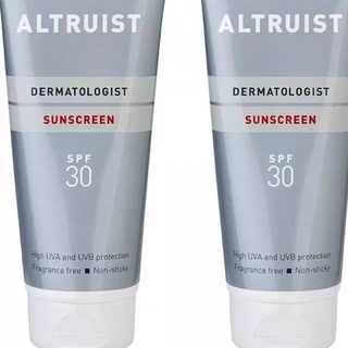 พร้อมส่ง!!! 🇬🇧✈️ Altruist sunscreen SPF30(200ml.) และSPF50(100ml.)กันแดดตัวดังจากห้องแป้ง ห้องskindex