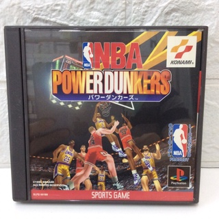 แผ่นแท้ [PS1] NBA Power Dunkers (Japan) (SLPS-00188) Basketball