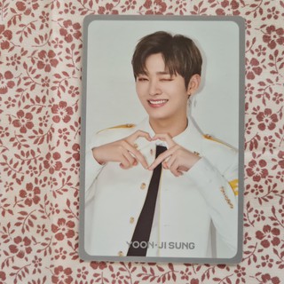 [แท้] โฟโต้การ์ด ยุนจีซอง Yoon Jisung คอนเสิร์ต  WANNA ONE ONE: The World Kihno Photocard