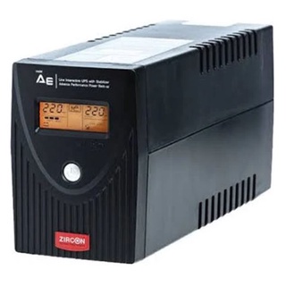 UPS zircon 1000va 500W เครื่องสำรองไฟ