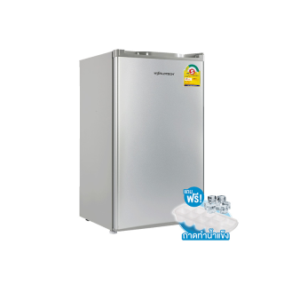 (ใช้โค้ดลดเพิ่ม3149.-) Worldtech ตู้เย็นเล็ก 3.3 คิว รุ่น WT-RF101 ตู้เย็นขนาดเล็ก ตู้เย็น 1 ประตู ความจุ 92 ลิตร ตู้แช่ ตู้เย็น ประหยัดไฟเบอร์ 5 (ผ่อนชำระ 0%) รับประกัน 3 ปี