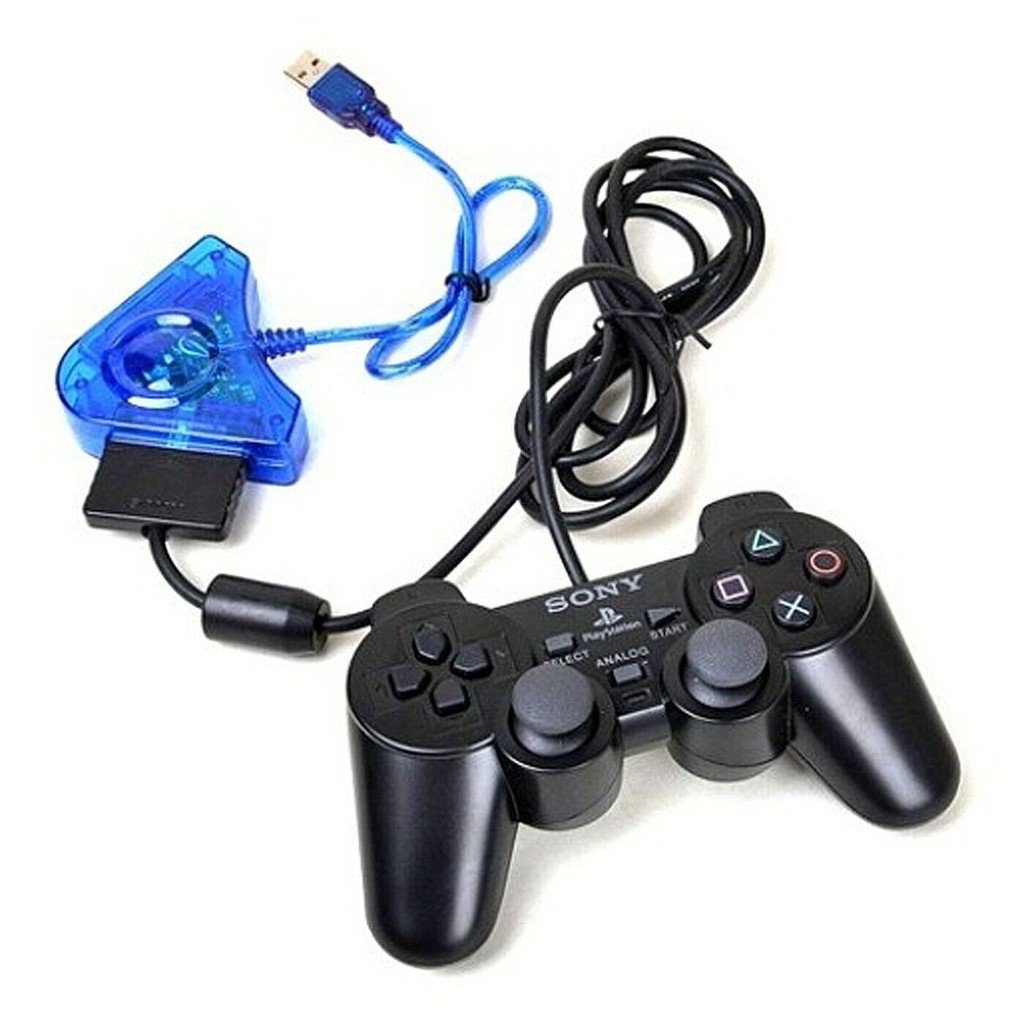 Triangle USB PSX PS1 PS2 Controller Dual Converter Adapter to PC jx6W ...