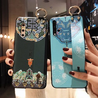 แฟชั่น สายรัดข้อมือ สไตล์จีน โชคดี เคส huawei p20 p30 pro p40pro mate20 mate30 pro mate40 pro nova5 t nova6 nova7 se nova7i nova7 pro y9s CASE tpu ซิลิก้าเจล เปลือกนิ่ม
