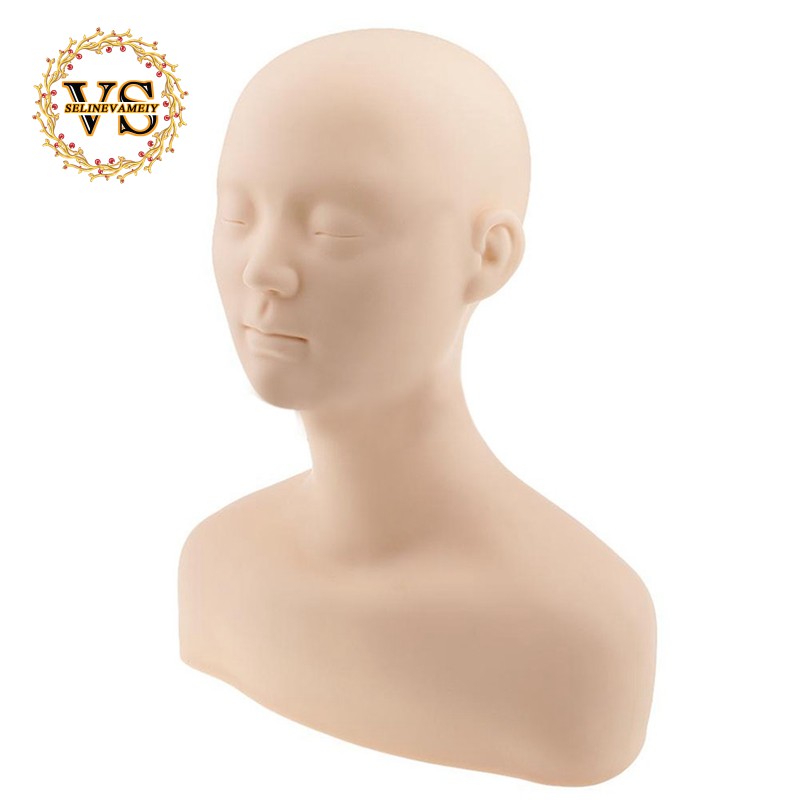 Soft Acupuncture Point Practice Massage Mannequin Head Dummy Head ...