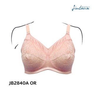 Jintana เสื้อชั้นใน (ไม่เสริมโครง) รุ่น Basic Bra รหัส JB2840A สีส้ม