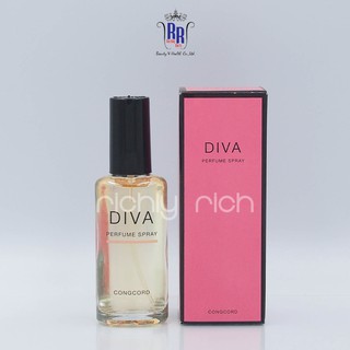 🔸แท้|ส่งไว🔸CONGCORD น้ำหอม กลิ่นดอกไม้ Perfume Spray DIVA ดิว่า (No. 889) คองคอร์ด ริชชี่ริชบิวตี้