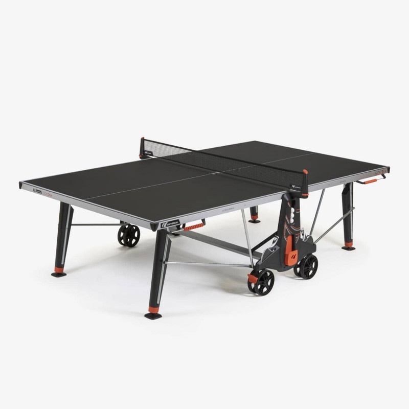 โต๊ะปิงปองเอาท์ดอร์ คอร์เนโย 500X หน้าโต๊ะสีดำ Cornilleau 500X Performance Crossover Black Outdoor Table Tennis Table