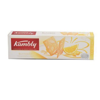 Kambly Butterfly Lemon 100g  คัมบลีบัตเตอร์ฟลายเลมอน 100 กรัม