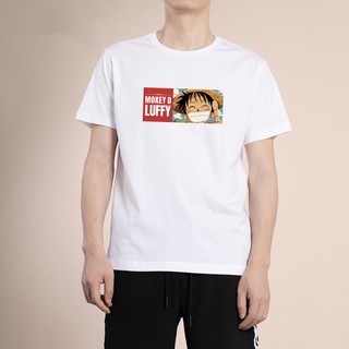 เสื้อเบลาส์ - |วันพีซ เสื้อยืดเสื้อผ้าเจริญเติบโตอย่างรวดเร็ว Luffy อะนิเมะ 3 สี Unisex ผ้าฝ้ายการ์