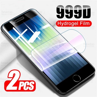 2Pcs 999D Curved Hydrogel Film For Iphone SE 2022 Screen Protector  IPhone SE 3 3rd SE3 SE2022 Soft Films Not Glass