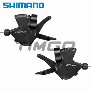 Shimano Altus SL-M2010  3 x 9 Speed MTB Mountain Bike Bicycle Shifter Trigger Lever Set Upgraded SL-M370 SL-M2000