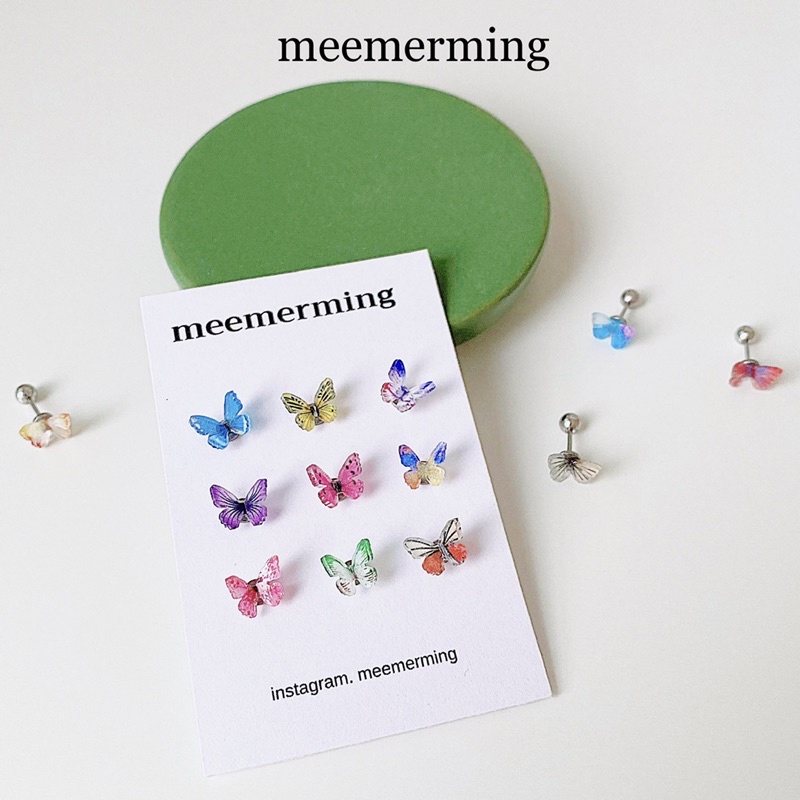 butterfly color II [piercing] εїз จิว ผีเสื้อ *โปรดอ่านรายละเอียดสินค้า