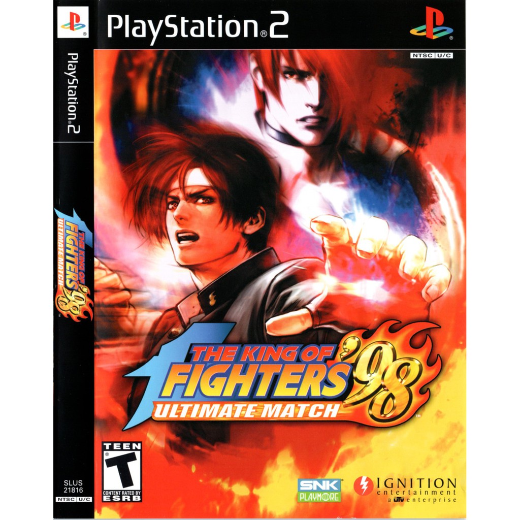 แผ่นเกมส์ The King of Fighters '98 Ultimate Match PS2 Playstation 2 คุณภาพสูง ราคาถูก