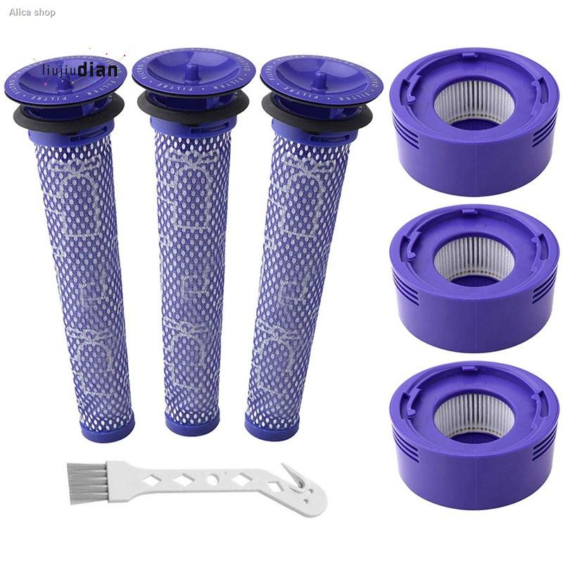 7Pack Filter Kit for Dyson V6, V8, V7 Vacuum Cleaner, HEPA Column