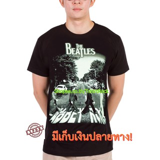 เสื้อวง The Beatles เสื้อยืดลาย เดอะบีเทิลส์  เสื้อยืด เสื้อวินเทจ RCM1237