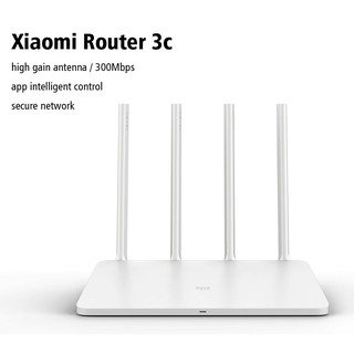 Xiaomi Router 3C Mi Wifi Repeater 300Mbps 2.4GHz Wireless Routers Repetidor Wi-Fi Roteador APP Control