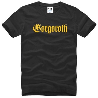 Gorgoroth เสื้อยืดแขนสั้น ผ้าฝ้าย พิมพ์ลายวงร็อค Gorgoroth Twilight of the Idols แฟชั่นสําหรับผู้ชายS-5XL