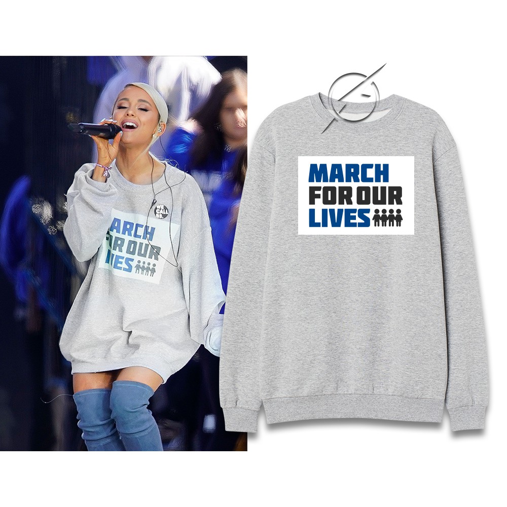Ariana grande arch เสื้อกันหนาวสําหรับชีวิตของเรา