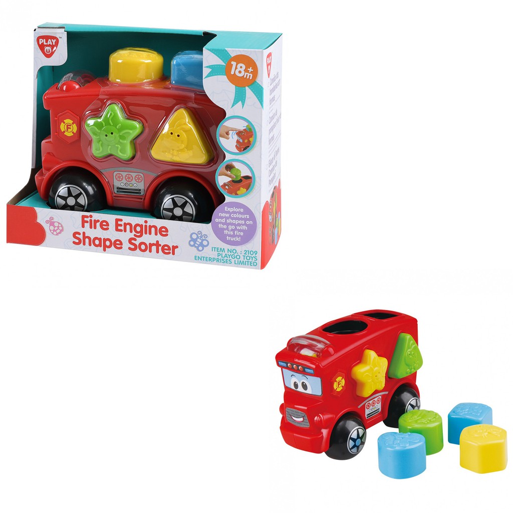 Playgotoys مكعبات سيارة إطفاء 2109 — صورة 3