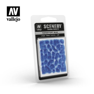 Vallejo SC434 Fantasy Tuft – Blue Large: 6 mm. / 0,24 in. 35 units.