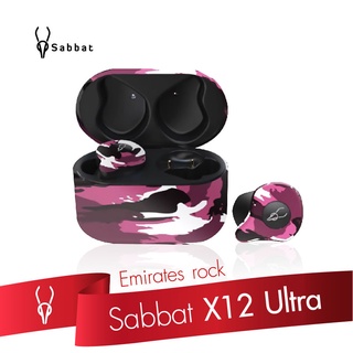 Sabbat X12 Ultra Emirates Rock หูฟังไร้สาย IPX5 Bluetooth 5.0