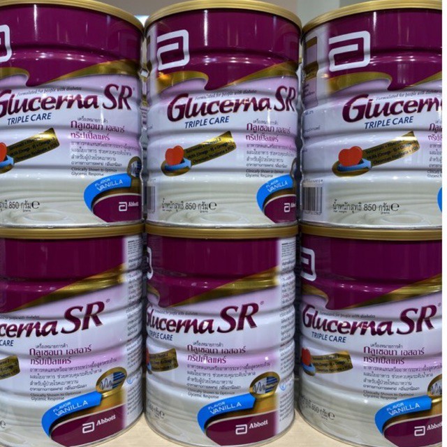 Glucerna SR Triple Care 850g ราคากปละ