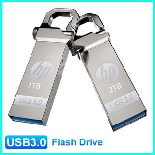 แฟลชไดรฟ์ Usb3.0 2Tb ขนาดเล็ก แบบพกพา หน่วยความจําขนาดใหญ่ ส่งข้อมูลเร็ว ดิสก์ U Hp Usb3.0 ความเร็วสูง แฟลชไดรฟ์ Usb ยาว 2Tb โลหะ กันน้ํา ดิสก์ U พร้อมอะแดปเตอร์ Otg