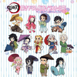 (พร้อมส่งในไทย)🇹🇭💥ใหม่💥พวงกุญแจอนิเมะดาบพิฆาตอสูร(เสาหลัก) Kimetsu no Yaiba