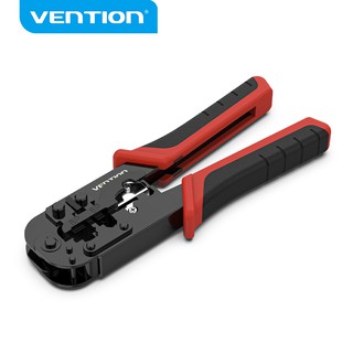 VENTION คีมตัดลวดมัลติฟังก์ชั่น 3 In 1 4 P / 6P / 8P สําหรับ Cat5 Cat6 KEDB0