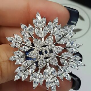 New Arrival !!!!!

Chanel Brooch เข็มกลัดชาแนลงานเพชร CZ แท้