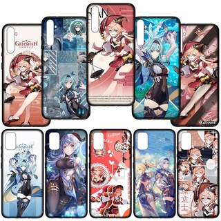 เคสโทรศัพท์มือถือ ซิลิโคนนุ่ม ลาย Yan Fei Genshin Impact YanFei Eula EC155 สําหรับ Realme 5 5i 5S 6i 6 Pro Realme5 Realme6I 6Pro 5Pro