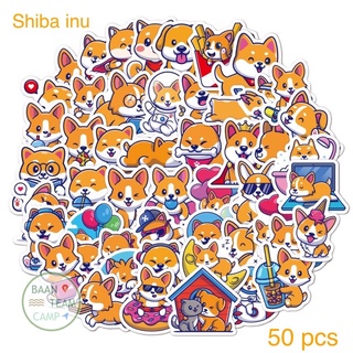 สติ๊กเกอร์ Shiba Inu 96 ชิบะ อินุ 50ชิ้น น้องหมา Dogecoin Dog coin ชิบะอินุ ดอช ด็อก ด็อค คอยน์ คอย Bit ชิบะ เหรียญ ชิบะ