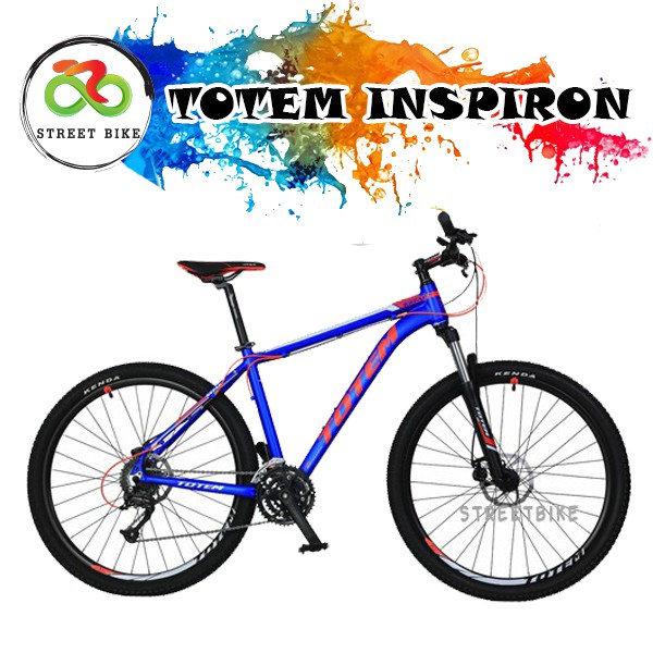 🎰⏬💯SALE⚡💥😍 จักรยานเสือภูเขา 27.5" Totem Inspiron size 15" blue
