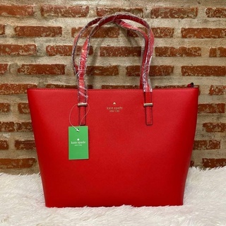 กระเป๋าสะพายไหล่ ใบใหญ่ มีซิป Kate Spade new york shopping large bag