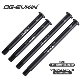 Og-evkin ดิสก์เบรกหน้า หลัง M12 P1.5 Thru-Axle 12x142 มม. 12x100 มม. สําหรับรถจักรยาน QR