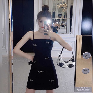 ⚡พร้อมส่งทุกวันจากไทย⏱🌴🚛⚡ ชุดสลิงตัดต่ำ Sling dress