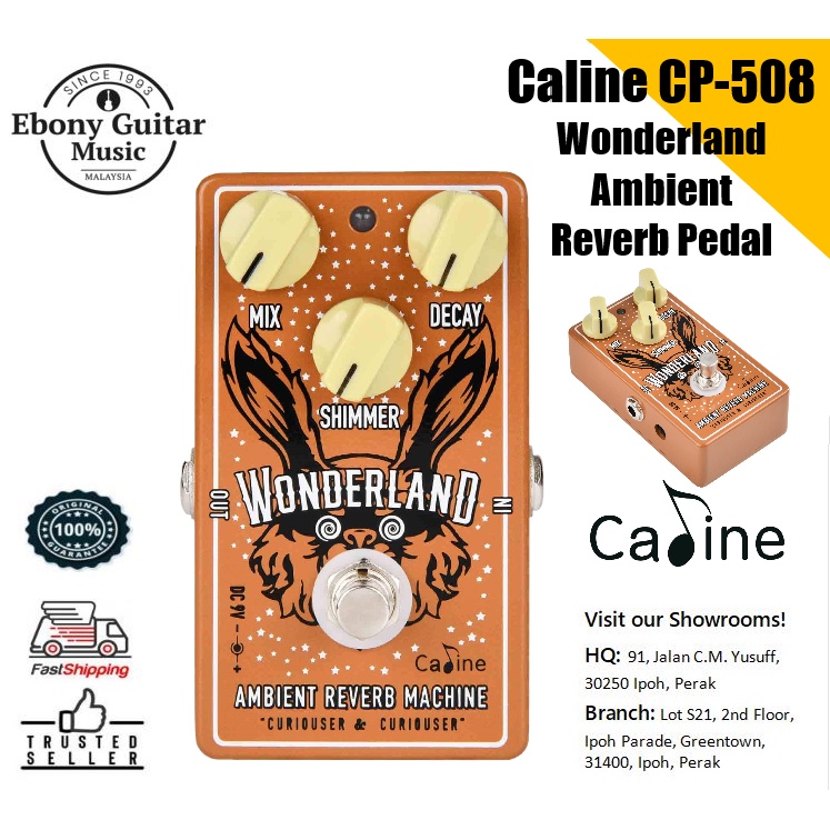 Caline CP-508 แป้นเหยียบ Wonderland Ambient Reverb