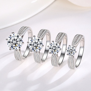 1ct 2ct 3ct moissanite gemstone women rings