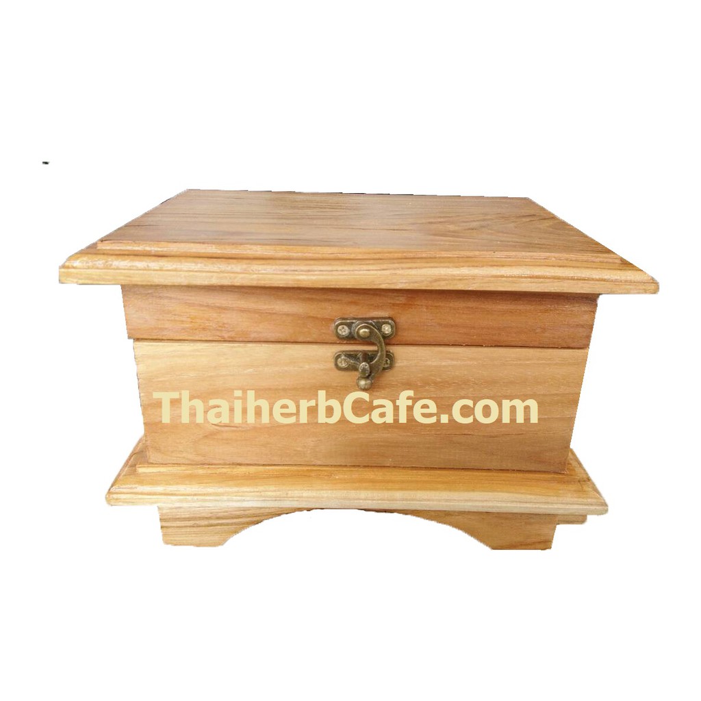 กล่องใส่พระ หีบใส่พระ หีบไม้ กล่องใส่ของมีค่า ฐานรองพระ แท่นรองพระ กล่องไม้สักกล่องสมบัติ เก็บเครื่องประดับ