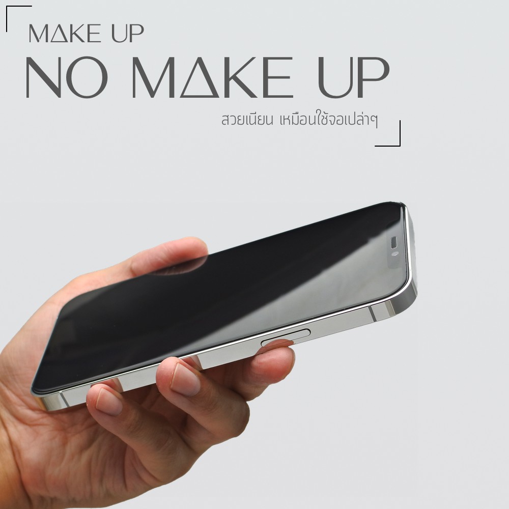 ฟิล์มกระจกไร้ขอบดำ สำหรับ i16 i15 i15pro  i14 i14Pro i12ProMax i13 i13Pro i13ProMax - รูปที่ 3