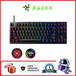 Razer Huntsman Tournament Edition Gaming Keyboard Linear Optical Switch Chroma RGB 87-key PBT Keycap (คีย์บอร์ดเกมมิ่ง)