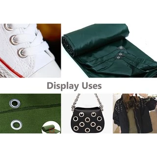 5 มม. สีสเปรย์ตาไก่ Rivets ปุ่มสี หัวเข็มขัดหลากสี Shoelaces eye รูโลหะเครื่องมือตาไก่